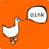 Duck goes oink: home